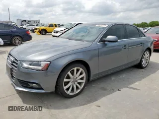 2013 Audi A4 Premium Plus with VIN WAUFFAFL2DN036620, listed as a Copart auction lot 55267745 with 136,958 mi miles and Clean Title. Bid and sale history available at carsss.com. Image 1.