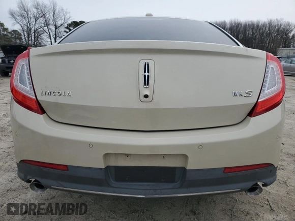 2014 Lincoln MKS with VIN 1LNHL9DK4EG611721, listed as a Copart auction lot 48200765 with 92,671 mi miles and Salvage Title. Bid and sale history available at carsss.com. Image 6.