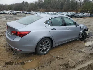 2015 Acura TLX V6 Tech with VIN 19UUB2F55FA015642, listed as a Copart auction lot 51804335 with 55,342 mi miles and Clean Title. Bid and sale history available at carsss.com. Image 3.