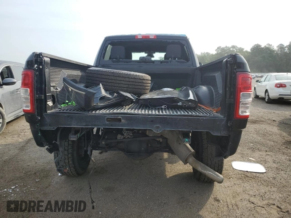 2021 Ram 2500 Big Horn with VIN 3C6UR5DJ8MG554449, listed as a Copart auction lot 53303604 with 80,702 mi miles and Salvage Title. Bid and sale history available at carsss.com. Image 6.