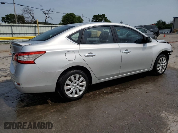 2014 Nissan Sentra SV with VIN 3N1AB7AP2EY235597, listed as a Copart auction lot 60745355 with 173,412 mi miles and Salvage title. Bid and sale history available at DreamBid. Image 3.