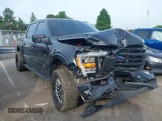 2023 Ford F-150 XL with VIN 1FTFW1E5XPFA81258, listed as a IAAI auction lot 42480441 with 34,950 mi miles and . Bid and sale history available at DreamBid. Image 13.