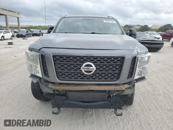 2016 Nissan Titan S with VIN 1N6BA1F14GN517646, listed as a Copart auction lot 55381575 with 147,654 mi miles and Salvage title. Bid and sale history available at DreamBid. Image 5.