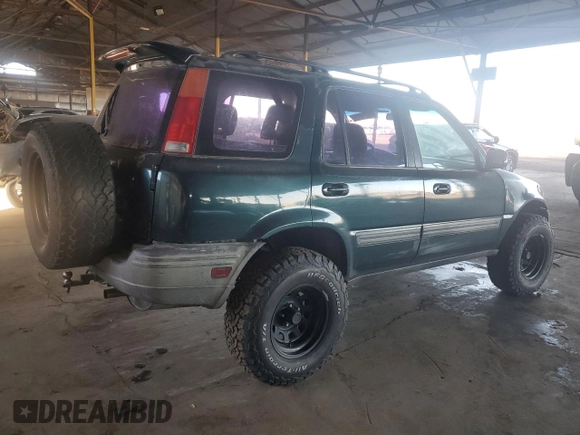 1998 Honda CR-V EX with VIN JHLRD1867WC057915, listed as a Copart auction lot 81278894 with 279,484 mi miles and Salvage Title. Bid and sale history available at carsss.com. Image 3.