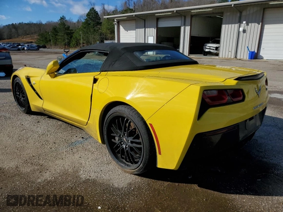 2019 Chevrolet Corvette 3LT with VIN 1G1YF3D73K5115846, listed as a Copart auction lot 40368473 with 0 mi miles. Bid and sale history available at carsss.com. Image 2.