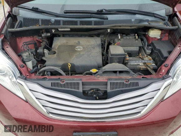 2015 Toyota Sienna XLE with VIN 5TDYK3DC1FS648469, listed as a Copart auction lot 57471975 with 118,567 mi miles and Non repairable. Bid and sale history available at DreamBid. Image 12.