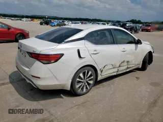 2021 Nissan Sentra SV with VIN 3N1AB8CV8MY324736, listed as a Copart auction lot 59736685 with 139,372 mi miles and Salvage title. Bid and sale history available at DreamBid. Image 3.