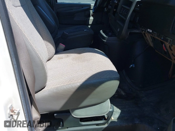2012 Chevrolet Express Cargo Van with VIN 1GCWGFBA6C1156153, listed as a IAAI auction lot 42168661 with 233,473 mi miles. Bid and sale history available at carsss.com. Image 5.