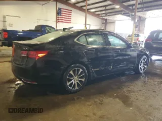 2015 Acura TLX Technology with VIN 19UUB1F59FA003035, listed as a Copart auction lot 55828825 with 120,926 mi miles and Salvage title. Bid and sale history available at DreamBid. Image 3.