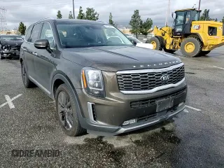 2021 Kia Telluride SX with VIN 5XYP54HC7MG191227, listed as a Copart auction lot 48558265 with 71,416 mi miles and Salvage Title. Bid and sale history available at DreamBid. Image 12.