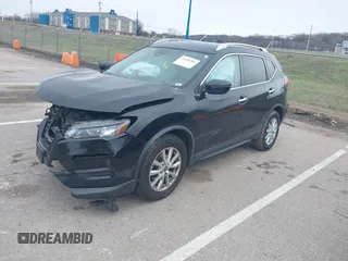 2019 Nissan Rogue SV with VIN KNMAT2MT5KP529837, listed as a IAAI auction lot 41228285 with 99,527 mi miles. Bid and sale history available at carsss.com. Image 2.