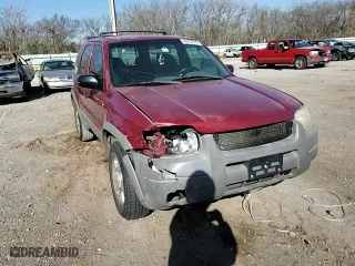 2001 Ford Escape XLT with VIN 1FMYU041X1KF94348, listed as a Copart auction lot 48406245 with 247,338 mi miles and Salvage Title. Bid and sale history available at carsss.com. Image 12.