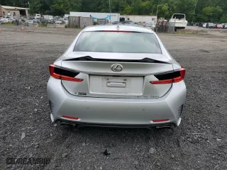 2015 Lexus RC 350 with VIN JTHSE5BC3F5003029, listed as a Copart auction lot 65398434 with 91,965 mi miles and Salvage Title. Bid and sale history available at carsss.com. Image 6.