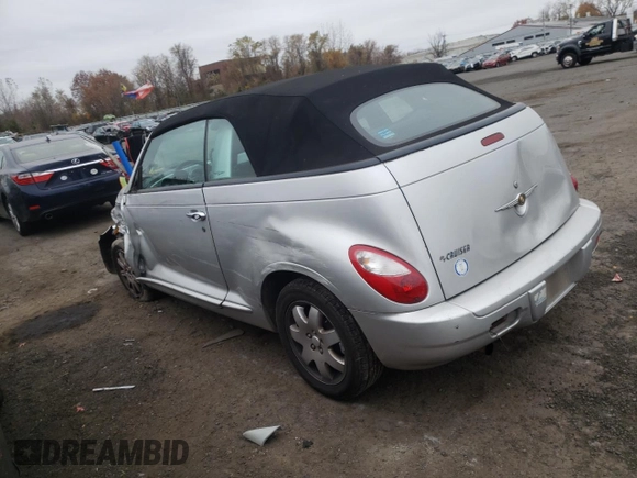 2007 Chrysler PT Cruiser with VIN 3C3JY45X07T621881, listed as a Copart auction lot 77560494 with 76,653 mi miles and Salvage Title. Bid and sale history available at carsss.com. Image 2.