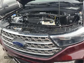 2022 Ford Explorer King Ranch with VIN 1FM5K7LCXNGB57186, listed as a Copart auction lot 76189084 with 0 mi miles and Non Repairable. Bid and sale history available at carsss.com. Image 12.