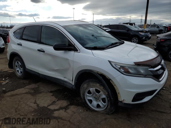 2016 Honda CR-V LX with VIN 5J6RM4H31GL050989, listed as a Copart auction lot 49277205 with 120,614 mi miles and Clean Title. Bid and sale history available at DreamBid. Image 4.