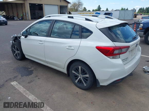 2020 Subaru Impreza Premium with VIN 4S3GTAV63L3721330, listed as a IAAI auction lot 42248125 with 115,011 mi miles and . Bid and sale history available at DreamBid. Image 3.