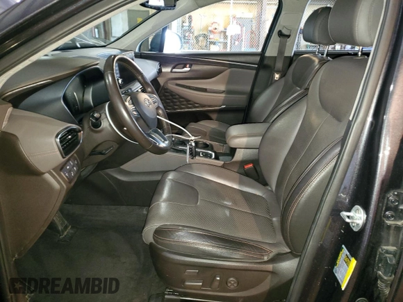 2020 Hyundai Santa Fe Limited with VIN 5NMS5CAD3LH216345, listed as a Copart auction lot 45531945 with 87,097 mi miles and Salvage Title. Bid and sale history available at carsss.com. Image 7.