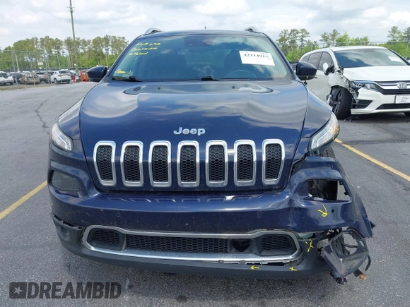 2015 Jeep Cherokee Limited with VIN 1C4PJLDS0FW602525, listed as a IAAI auction lot 42114915 with 194,530 mi miles and . Bid and sale history available at DreamBid. Image 12.