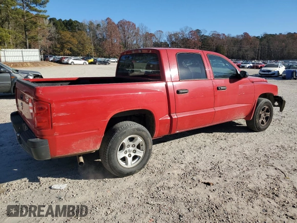 2006 Dodge Dakota ST with VIN 1D7HE28K56S533471, listed as a Copart auction lot 83462934 with 114,097 mi miles and Salvage Title. Bid and sale history available at carsss.com. Image 3.