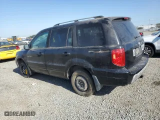 2005 Honda Pilot EX-L with VIN 2HKYF18565H550322, listed as a Copart auction lot 51981245 with 244,692 mi miles and Clean Title. Bid and sale history available at carsss.com. Image 2.