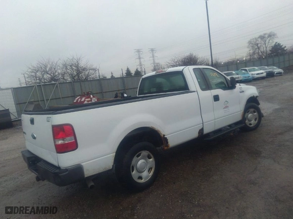 2008 Ford F-150 XL with VIN 1FTPF12V98KD94304, listed as a IAAI auction lot 35381229 with 42,427 mi miles. Bid and sale history available at carsss.com. Image 4.
