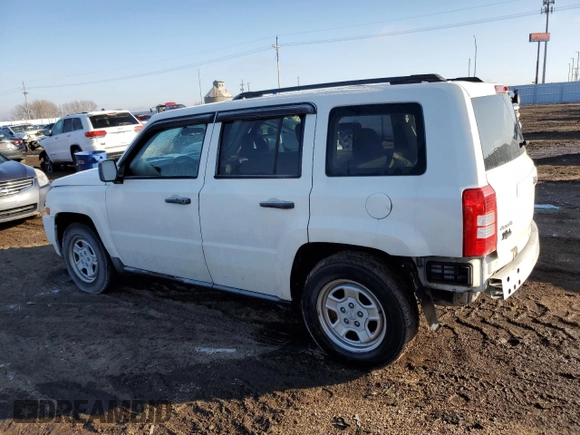 2007 Jeep Patriot Sport with VIN 1J8FF28WX7D355881, listed as a Copart auction lot 82766473 with 120,519 mi miles and Salvage Title. Bid and sale history available at DreamBid. Image 2.