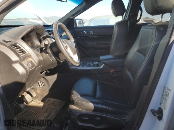 2015 Ford Utility Police Interceptor with VIN 1FM5K8AR7FGB75496, listed as a Copart auction lot 81837894 with 59,304 mi miles and Clean Title. Bid and sale history available at carsss.com. Image 7.