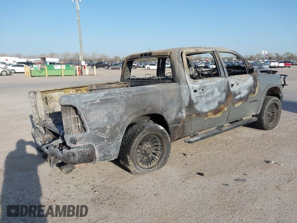 2020 Ram 1500 Big Horn with VIN 1C6SRFFT6LN383461, listed as a IAAI auction lot 41810813 with Not provided miles and . Bid and sale history available at DreamBid. Image 4.