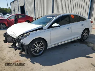 2015 Hyundai Sonata Sport with VIN 5NPE34AB2FH073595, listed as a Copart auction lot 53607015 with 281,337 mi miles and Salvage Title. Bid and sale history available at carsss.com. Image 1.