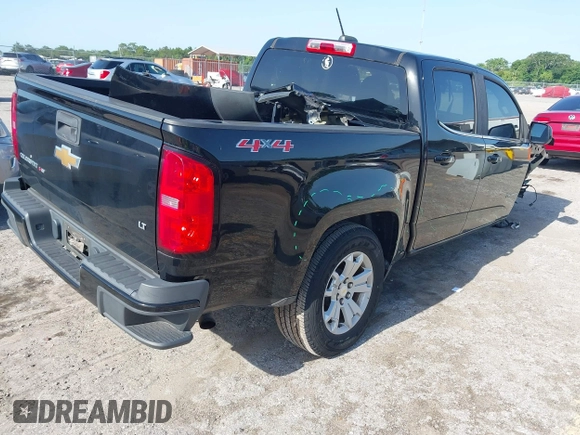 2018 Chevrolet Colorado 4WD LT z VIN 1GCGTCEN0J1265248, wystawiony jako IAAI lot #42247568 z przebiegiem 74 863 mil mil oraz . Historia ofert i sprzedaży dostępna na DreamBid. Obrazek 4.