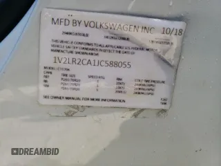 2021 Volkswagen Atlas SEL Premium with VIN 1V2TR2CA6MC509354, listed as a Copart auction lot 66597604 with 101,866 mi miles and Salvage title. Bid and sale history available at DreamBid. Image 13.