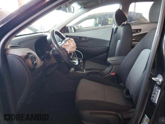 2019 Hyundai Kona SEL with VIN KM8K22AA2KU237957, listed as a Copart auction lot 44149515 with 77,628 mi miles and Salvage Title. Bid and sale history available at DreamBid. Image 7.