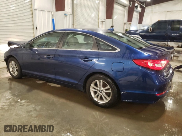 2017 Hyundai Sonata 2.4L with VIN 5NPE24AFXHH439523, listed as a Copart auction lot 46526535 with 99,689 mi miles and Salvage Title. Bid and sale history available at carsss.com. Image 2.