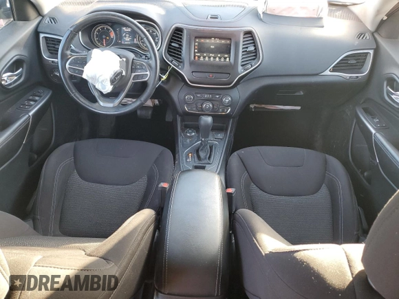 2020 Jeep Cherokee Latitude with VIN 1C4PJMCB2LD550684, listed as a Copart auction lot 43625725 with 60,417 mi miles and Salvage Title. Bid and sale history available at carsss.com. Image 8.