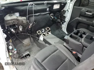 2024 GMC Sierra 1500 Pro with VIN 1GTUUAED1RZ197826, listed as a Copart auction lot 64646074 with 0 mi miles and Salvage Title. Bid and sale history available at carsss.com. Image 8.