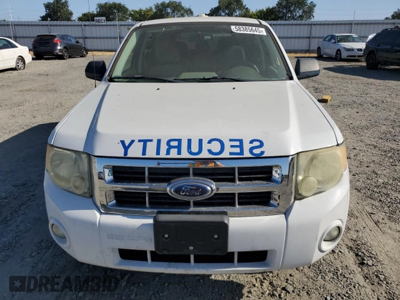 2008 Ford Escape Hybrid with VIN 1FMCU49H18KD68586, listed as a Copart auction lot 58385645 with 98,642 mi miles and Clean title. Bid and sale history available at DreamBid. Image 5.