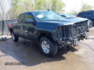 2019 Chevrolet Silverado 1500 LT with VIN 2GCVKPECXK1103705, listed as a IAAI auction lot 42003586 with 135,604 mi miles and . Bid and sale history available at DreamBid. Image 1.