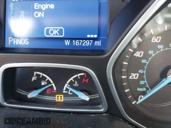 2014 Ford Focus SE with VIN 1FADP3K24EL314209, listed as a IAAI auction lot 42026038 with 167,297 mi miles. Bid and sale history available at carsss.com. Image 7.