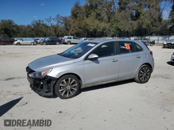 2018 Hyundai Elantra GT with VIN KMHH35LE9JU068625, listed as a Copart auction lot 47419215 with 102,034 mi miles and Salvage Title. Bid and sale history available at carsss.com. Image 1.