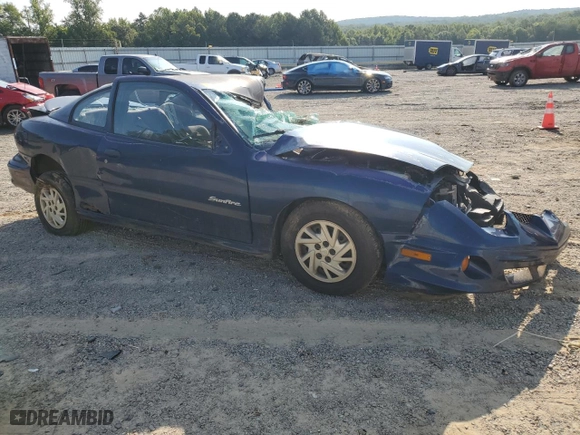 2001 Pontiac Sunfire SE with VIN 1G2JB124817351630, listed as a Copart auction lot 68466384 with 0 mi miles and Salvage Title. Bid and sale history available at carsss.com. Image 4.