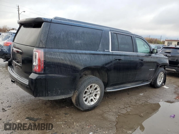 2017 GMC Yukon XL SLE with VIN 1GKS2FKC4HR213641, listed as a Copart auction lot 80441354 with 157,522 mi miles and Salvage Title. Bid and sale history available at carsss.com. Image 3.