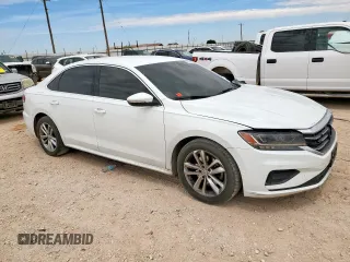 2020 Volkswagen Passat SE with VIN 1VWSA7A38LC027843, listed as a Copart auction lot 57115835 with 153,597 mi miles and Salvage title. Bid and sale history available at DreamBid. Image 4.