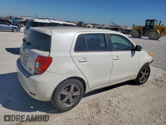 2012 Scion xD with VIN JTKKU4B46C1017963, listed as a Copart auction lot 49777595 with 118,606 mi miles and Salvage Title. Bid and sale history available at DreamBid. Image 3.