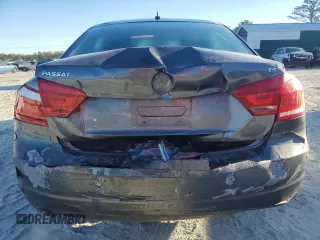 2015 Volkswagen Passat S with VIN 1VWAS7A36FC013288, listed as a Copart auction lot 76267614 with 145,434 mi miles and Salvage title. Bid and sale history available at DreamBid. Image 6.