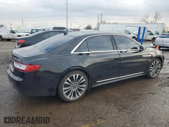 2019 Lincoln Continental Select with VIN 1LN6L9TK7K5602477, listed as a Copart auction lot 83822064 with 62,950 mi miles and Clean Title. Bid and sale history available at carsss.com. Image 3.