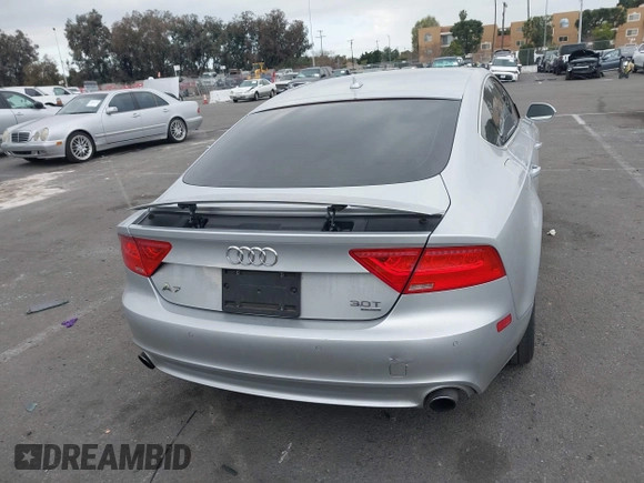 2013 Audi A7 3.0 Premium Plus with VIN WAUYGAFC7DN076830, listed as a IAAI auction lot 41447727 with 107,517 mi miles. Bid and sale history available at carsss.com. Image 17.
