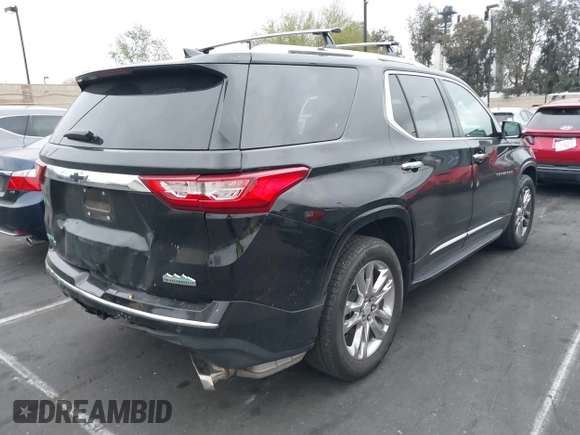2020 Chevrolet Traverse High Country with VIN 1GNERNKW7LJ116621, listed as a IAAI auction lot 42066801 with 55,864 mi miles and . Bid and sale history available at DreamBid. Image 4.