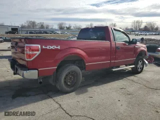 2013 Ford F-150 XL with VIN 1FTNF1EF0DKD31954, listed as a Copart auction lot 47823055 with 110,955 mi miles and Salvage Title. Bid and sale history available at carsss.com. Image 3.