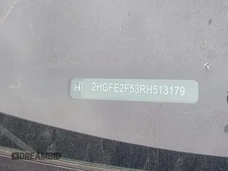 2024 Honda Civic Sport z VIN 2HGFE2F53RH513179, wystawiony jako IAAI lot #42051343 z przebiegiem 23 784 mil mil oraz . Historia ofert i sprzedaży dostępna na DreamBid. Obrazek 9.